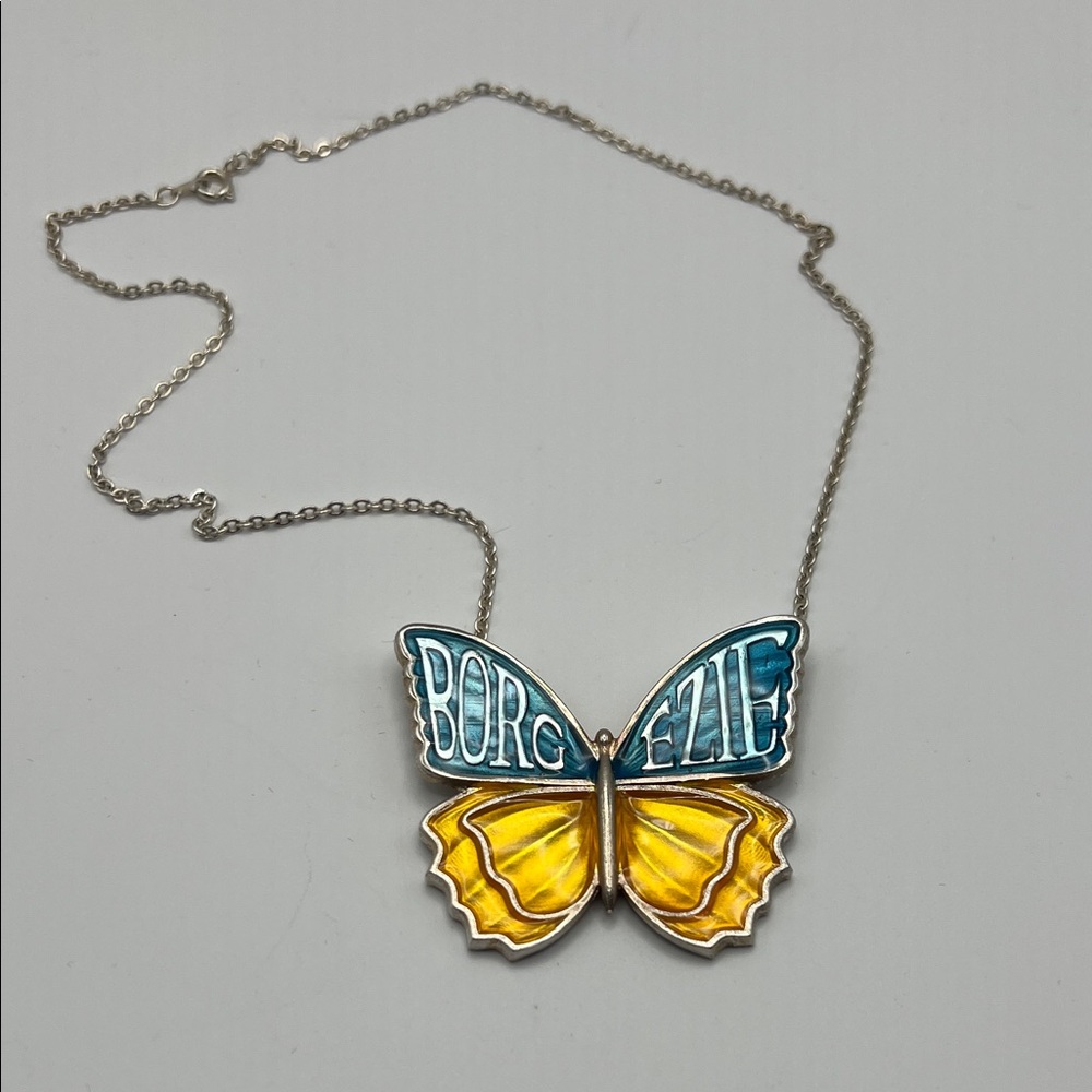 Vintage - Unique -  Butterfly Necklace